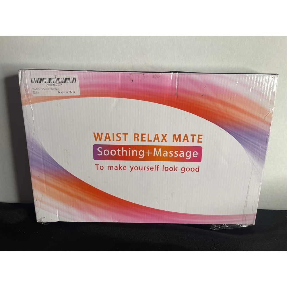 Waist Relax Mate Back Stretcher Soothing Massage Lumbar Support X0039ECZ3P NEW